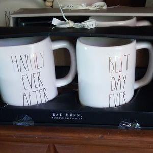 Rae Dunn Wedding Collection Mugs